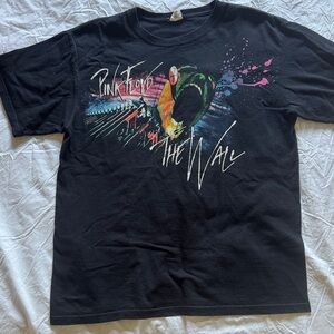 Pink Floyd Black Multicolor 'The Wall' Graphic Tee Men’s L